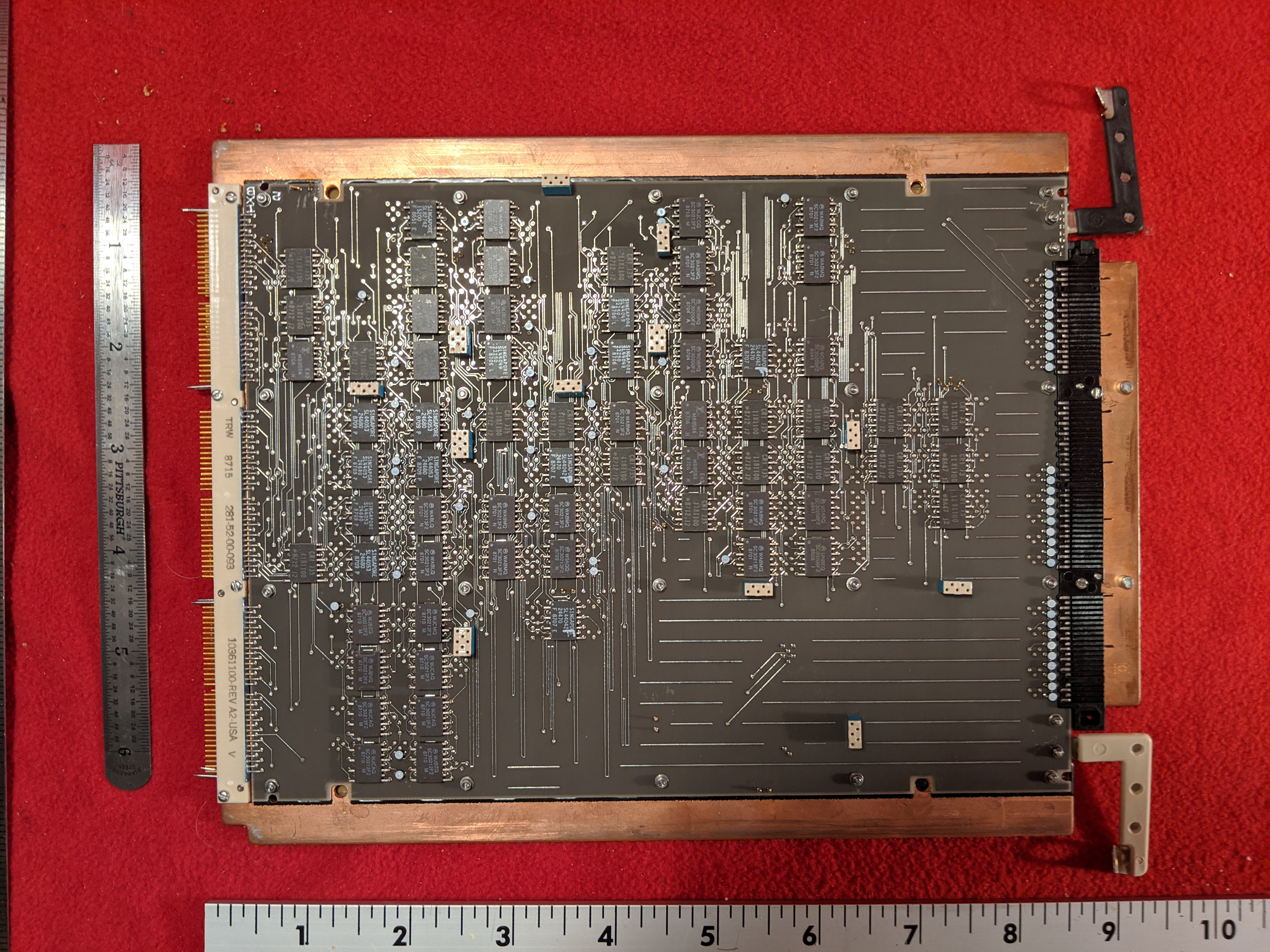 Cray XMP board front photo