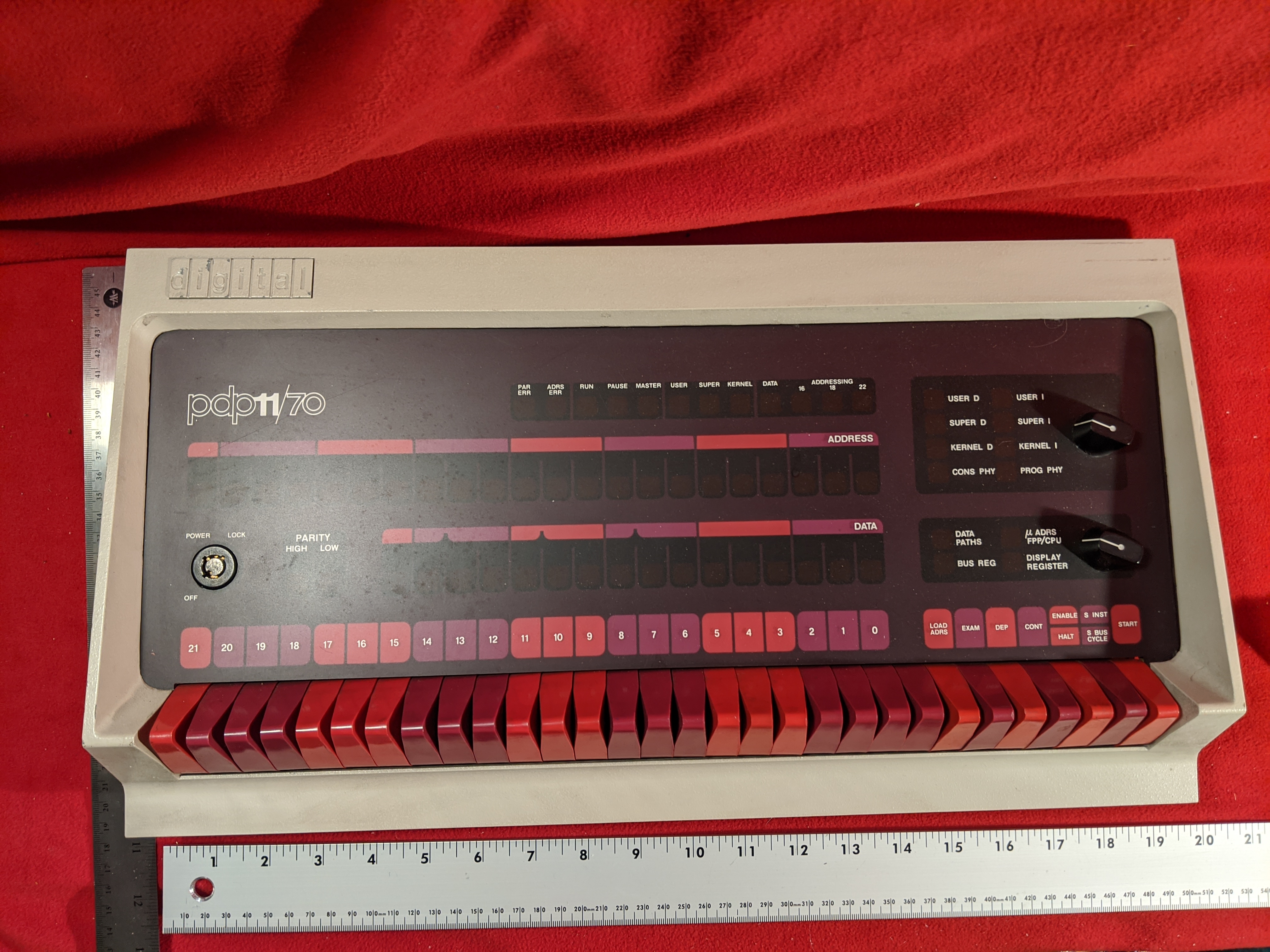 Digital PDP 11/70 front photo